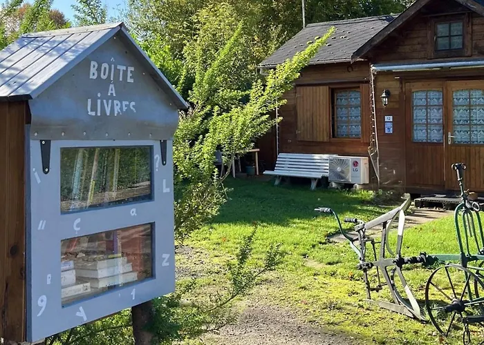 مكان تخييم Mobile-home 4 Pers Avec Terrasse - Api-1-52-1706 *